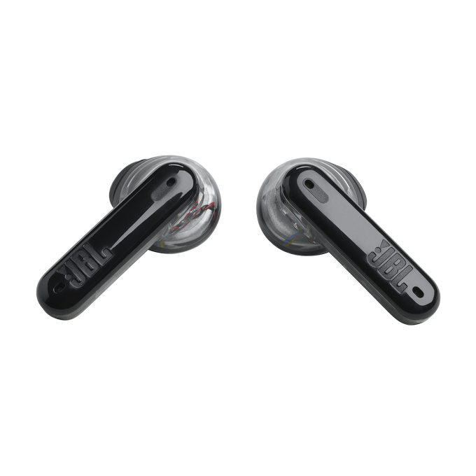 JBL Tune Flex Ghost Edition - Ghost Black - True wireless Noise Cancelling earbuds - Front image number null